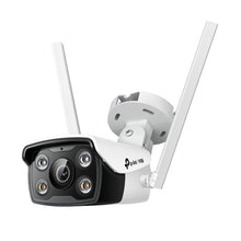 Load image into Gallery viewer, TP-Link VIGI 4MP Outdoor Full-Color Wi-Fi Bullet Network Camera, IR/White Light, 12V DC, 4 mm Fixed Lens, Built-In Mic, Speaker, micro-SD Slot, IP66
