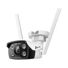 Load image into Gallery viewer, TP-Link VIGI 4MP Outdoor Full-Color Wi-Fi Bullet Network Camera, IR/White Light, 12V DC, 4 mm Fixed Lens, Built-In Mic, Speaker, micro-SD Slot, IP66
