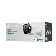 Load image into Gallery viewer, TP-Link VIGI 4MP Outdoor IR Motorized Varifocal Bullet Network Camera, 5x Optical Zoom for Easy Installation and Monitoring, IR Night Vision Up to 60m

