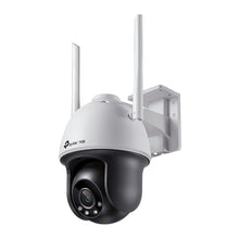 Load image into Gallery viewer, TP-Link VIGI 4MP Full-Color Wi-Fi Pan/Tilt Network Camera, IR/White Light, 12V DC, 4 mm Fixed Lens, Built-In Microphone, Speaker, micro-SD Slot, IP66
