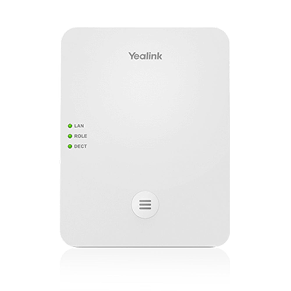 Yealink Multi-Cell DECT Manager, Manages the W80B, Seamless handover and roaming, Up to 100 parallel calls, Up to 30 base stations, Up to 100 handsets
