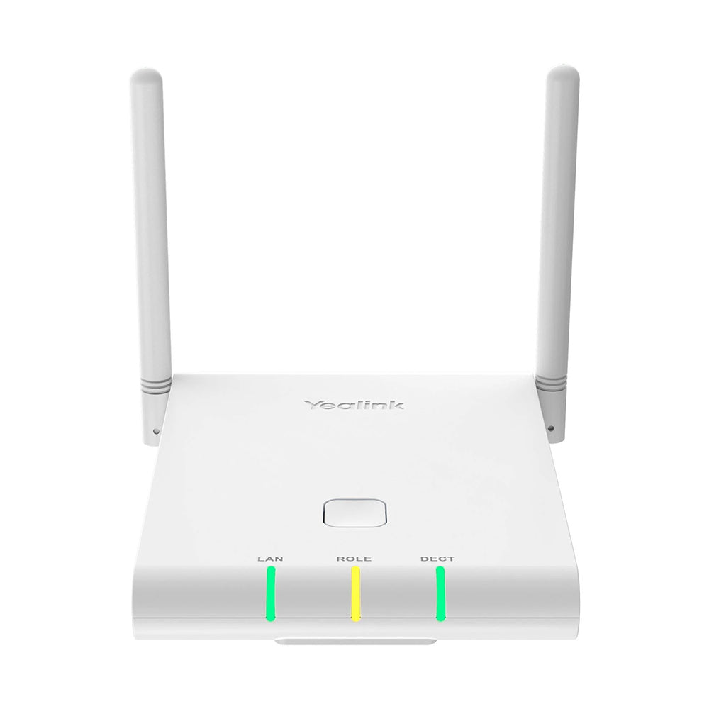 Yealink W90DM Multi-Cell DECT Manager, Manages W90B, Upto 250 simultaneous calls, Upto 250 handsets, Up to 250 SIP accounts, PoE support, LAN/Air Sync