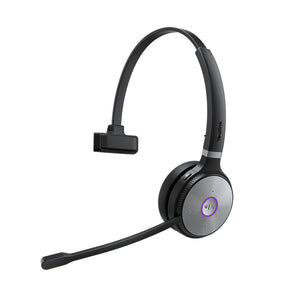 Yealink DECT Wireless On-Ear Mono Headset with Touch Screen Base Station - Enjoy Clear Calls and Comfort with the Latest Technology
