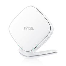 Load image into Gallery viewer, Zyxel WX3100 WiFi 6 (11AX) Gigabit Wireless Mesh Extender, Up to 1200Mbps with 5GHz, 2x2 802.11ax and 600Mbps with 2.4GHz, 2 x Gbit RJ-45 ports
