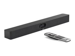 Yealink A40 all-in-one Collaboration bar for small to medium sized rooms, Incl. VCR11 Remote, 4K resolution, 2*48MP pixels, WiFi 6, 9 preset positions