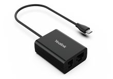 Load image into Gallery viewer, Yealink EHS61 Wireless Headset Adapter For WH62, WH63, Empower Third-Party Phones, compatible with Mitel, Unify, Poly, Yealink T2X &amp; T4XG desk phones
