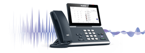 Yealink MP58-WH E2 Premium IP Phone with Bluetooth Handset for Microsoft Teams, with 7-inch adjustable touch screen, Excludes PSU