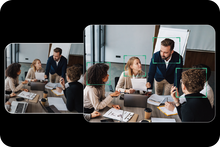 Load image into Gallery viewer, Yealink MeetingBoard65C video conferencing screen 178° horizontal / 178° vertical, Mohs Hardness Scale Level 7 after physical tempering MB65C-A02
