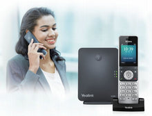 Load image into Gallery viewer, Yealink W60P DECT handset + Base, Includes W60B Base and W56H Handset, 2.4&quot; 240x320 Pixel Back Light Colour LCD Display, 1 x Ethernet Ports 10/100 PoE
