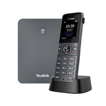 Load image into Gallery viewer, Yealink W73P IP DECT Phone And Base Station, DECT radio coverage - Indoors: up to 50m - Outdoors: up to 300m, 20 simultaneous calls, 10 SIP accounts
