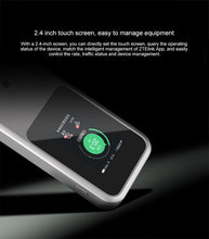 Load image into Gallery viewer, Unlocked Original ZTE Portable WiFi 5G Router MU5120 WIFI 6 10000mAh 3600Mbps NSA+SA Mobile Hotspot 5G Router With Sim Card Slot
