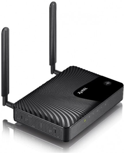 Zyxel LTE Indoor IAD VoIP and Cs, LTE3311 Router, 10/100 Mbps RJ-45 x 4, Built-in 4G LTE module for 4G connections, SIM card slot, 150/50Mbps (DL/UL)