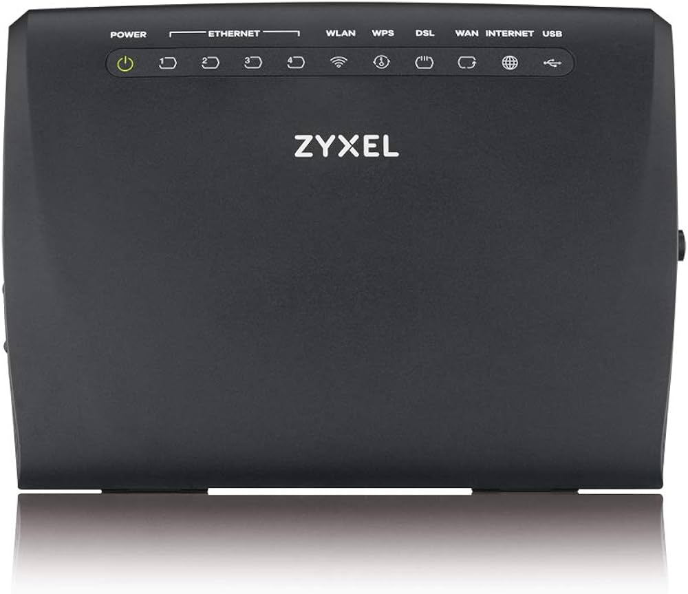 Zyxel VDSL2 Combo WAN Gateway With USB, 2.4 GHz 11n (2x2) for superior performance and coverage, 802.11n wireless data rates of up to 300 Mbps