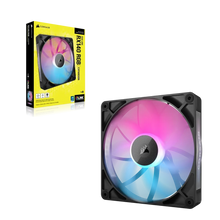 Load image into Gallery viewer, CORSAIR RX Series; iCUE LINK RX140; 140mm Fan; Single Pack, Fan diameter: 14 cm, 1700 RPM rotation, Maximum airflow: 94.7 cfm, Product colour: Black
