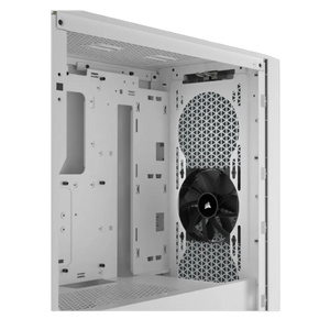 Corsair CC-9011252-WW 3000D Tempered Glass Mid-Tower PC CASE White, Supported HDD sizes: 2.5,3.5". Width: 230 mm, Depth: 462 mm, Height: 466 mm