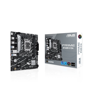 ASUS Motherboard LGA1700/12/13/14th Gen/DDR4/2xDIMM/MAX64GB/ 2xM.2/4xSATA/ 1xPCIe4x16/ 2xPCIe4x1/1xHDMI/1xVGA/PS2/6xUSB