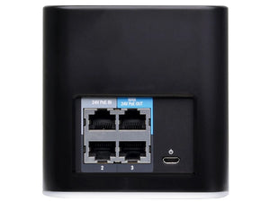 Ubiquiti UISP - airCube - ISP Access Point, 24V PoE or 5V Micro USB (Not included), 2x2 Wi-Fi, 4x 10/100Mbps Ethernet Ports, 2.4 GHz, ACB-ISP