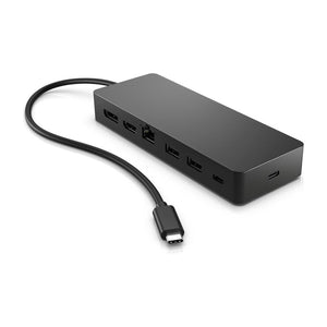 Hp Universal USB 3.2 Gen 2 (3.1 Gen 2) Type-C Multiport Hub 4K Ultra HD with 10/100/1000 Mbit/s Ethernet LAN 50H55UT