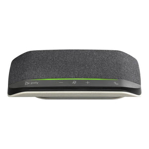 Poly Sync 10 USB-A USB-C Speakerphone, Durable and space saving, IP64 dust and water-resistant speakerphone, fits your workstyle 772C3AA