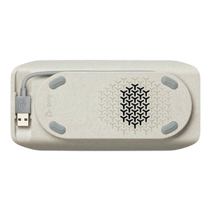 Poly Sync 10 USB-A USB-C Speakerphone, Durable and space saving, IP64 dust and water-resistant speakerphone, fits your workstyle 772C3AA