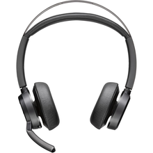 Load image into Gallery viewer, Poly Voyager Focus 2 Zoom &amp; Microsoft Teams Certified USB-A Headset Hybrid Active Noise Cancelation 77Y85AA
