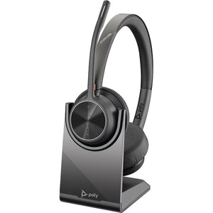 Poly Voyager 4320 USB-C Headset + BT700 Bluetooth wireless headset with Charging Stand 77Z31AA