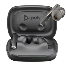 Load image into Gallery viewer, Poly Voyager Free 60 UC Earbuds with Basic Charge Case and Bluetooth BT700 USB-A Adapter 7Y8H3AA
