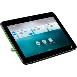 Poly TC10 Touch Controller, Easier room scheduling, Complete call control, Zoom-certified scheduling panel 875K5AA
