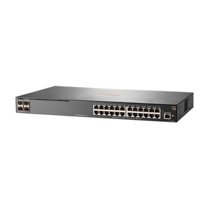 HPE Aruba 2930F 24-port Gigabit Ethernet (10/100/1000) Managed L3 Switch with 4x SFP+ ports 128 Gbit/s switching JL253A