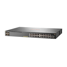 Load image into Gallery viewer, HPE Aruba 2930F 24-port Gigabit Ethernet (10/100/1000) PoE+ Managed Layer 3 Switch with 4x SFP+ ports 128Gbit/s switching JL255A
