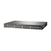Load image into Gallery viewer, HPE Aruba 2930F 48-port Gigabit PoE+ Managed Layer 3 Switch with Gigabit Ethernet (10/100/1000), 4x SFP ports JL262A
