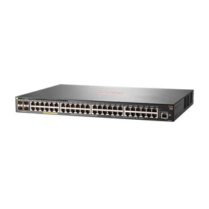 HPE Aruba 2930F 48-port Gigabit PoE+ Managed Layer 3 Switch with Gigabit Ethernet (10/100/1000), 4x SFP ports JL262A