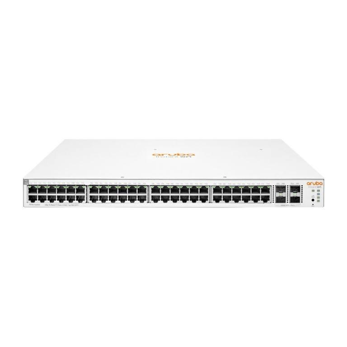 HPE Aruba Instant On 1930 48-port PoE GbE Smart Managed Switch with 4x SFP+ ports, 48G Class4 PoE 4SFP/SFP+ 370W Switch, 176 Gbps Switching JL686B