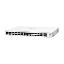 Load image into Gallery viewer, HPE Aruba Instant On 1830 48-port Gigabit L2 Smart Managed Switch with 48x RJ-45 10/100/1000 ports, 4 SFP 1GbE ports 104 Gbps Switching JL814A
