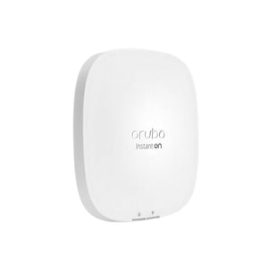 HPE Aruba Instant On AP22 RW 2x2 Wi-Fi 6 Indoor Access Point 1x uplink Gigabit Ethernet port, with POE-in support (802.3af) R4W02A
