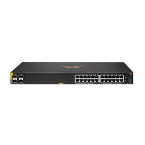 HPE Aruba CX 6000 24-port PoE Gigabit Managed Layer 2 Switch with 4x SFP ports, 56 Gbps Switching capacity R8N87A