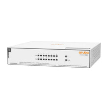 Load image into Gallery viewer, HPE Aruba Instant On 1430 8G 8-port PoE 64W GbE Unmanaged Switch with 8x RJ-45 autosensing Class4 PoE 10/100/1000 ports R8R46A

