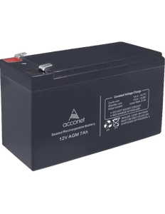 Acconet 12V AGM 7Ah, Battery Backup, 12V 7Ah VRLA battery, Power and Surge, UPS and Solar, Backup Power, Batteries, AC-bat-VRLA-12V7Ah