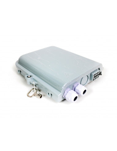 Acconet AC-Fib-Dist-8 Distribution box 8 Core, Fibre Optics, Fibre Optics Enclosures, Ideal for Connectivity and Networking use - Spdf-O8scs-Pmpa