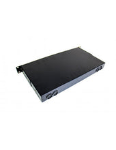 Load image into Gallery viewer, Acconet Fibre Patch Panel 24 port, Unpopulated, 19-inch drawer, Fibre Optics, Fibre Enclosures, ideal for Connectivity and Networking Installations
