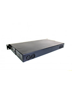 Acconet Fibre Patch Panel 24 port, Unpopulated, 19-inch drawer, Fibre Optics, Fibre Enclosures, ideal for Connectivity and Networking Installations