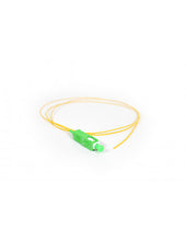 Load image into Gallery viewer, Acconet Open ended pigtail LC/APC 1-Meter Cable with Connectors, Fibre Optics, One meter Fibre Pigtails Ac-Fib-PIGT-Lc-Apc
