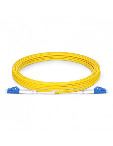 Fibre Optics Patch Cable, Acconet Patch Lead SC/UPC - SC/UPC Simplex 3-meter Cable, features G.652D, 2.0mm, LSZH - AC-Fib-Pl-Sc-3m-us