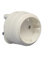 Load image into Gallery viewer, Acconet Schuko Socket to SA Plug Adapter, features 16A Schuko round adaptor, ideal accessory for your 2-pin power requirements, AC-Plug-SCH-SA
