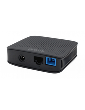 Load image into Gallery viewer, Acconet xPON ONU 1x Gigabit LAN, Up to 2.5Gbps downlink, 1.25Gbps uplink, 1x SC/UPC Port, 1 Gbps LAN, 12V DC Power Supply PSU, Fibre Optics, xPON CPE
