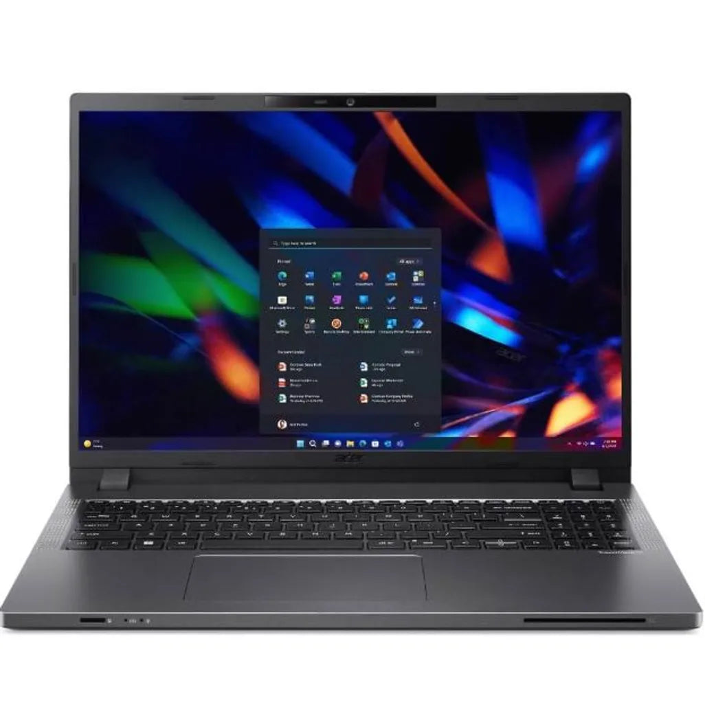 Acer Travelmate P216 NX.B1DEA.006 | TMP216-51-TCO-76BG |  i7-1355U | 16''WUXGA IPS | UMA | 8 GB |1TB SSD|MSDcardReadr WIFI6E+BT | FPR |FHDIRCam|Win11P