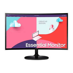 SAMSUNG LS24C360EA 24'' FHD Curved Monitor, 1920x1080, 1800R, 75Hz, 178/ 178 Viewing Angle, 1xD Sub, 1x HDMI, 16.7M Colour Support