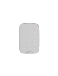 AJAX Security Keypad Plus Jeweller, Wireless White Indoor Keypad, 4.5 year battery life, Remote controlled, Panic button, Contactless | AJAX-KP-PLUS-W