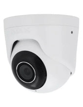 Load image into Gallery viewer, AJAX Security 5MP IP White Turret Camera 2.8 mm Wide-view Lens, PoE, IP65, Supports SD-card slot, 35m IR, 100°–110° viewing | AJAX-TURRET-5MP-28-W
