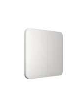 Load image into Gallery viewer, AJAX Security - White SoloButton 2-GANG Smart light switch, sensitive to touch and hand approaching at a 15 mm distance away | AJAX-SB-2-GANG-W
